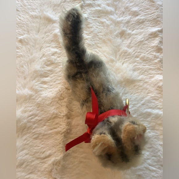 Vintage Hermann Stuffed Genuine Mohair Kitty / Kitten / Cat - Picture 13 of 16